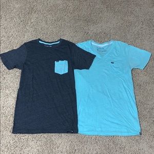 2 Men’s Hurley Shirts